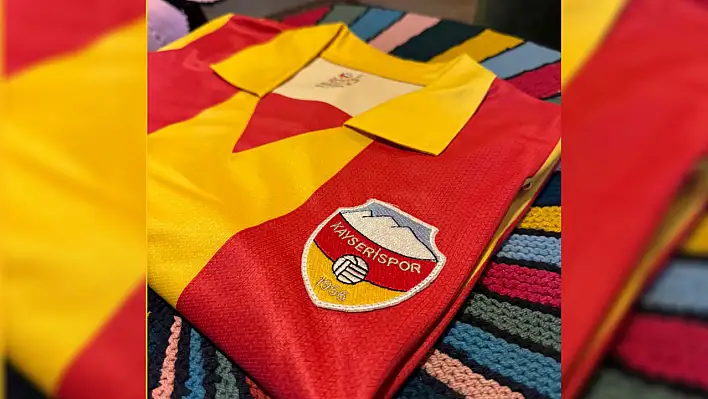 Kayserispor Retro forması satışa çıktı! İşte fiyatı ve ayrıntılar