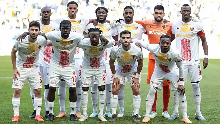 Kayserispor sahasında 8 puan topladı!