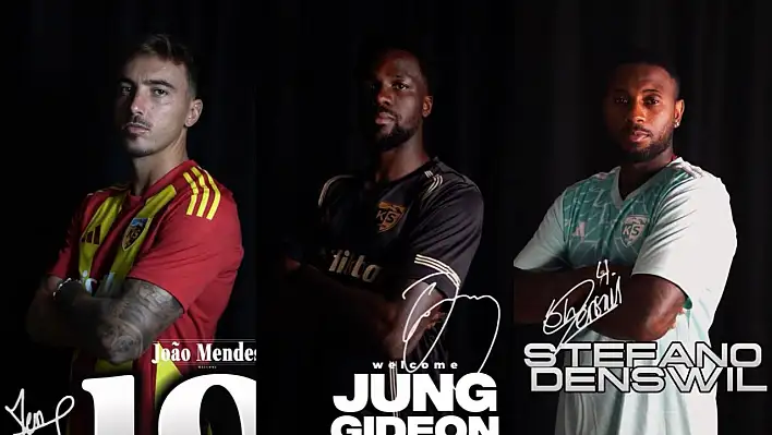 Kayserispor tahtayı açtı, 8 transfer birden tanıttı