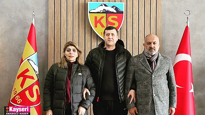 Kayserispor tesislerinde sürpriz buluşma