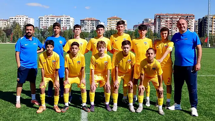Kayserispor U14 Takımı Ankara'dan şen döndü!