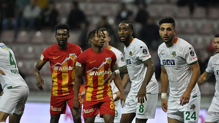 Kayserispor'un aklında Alanyaspor var