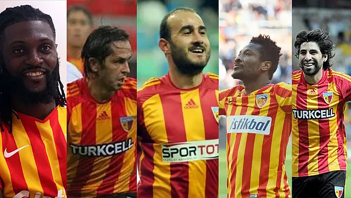 Kayserispor'un gururu oldular! Her paylaşımda onlar var