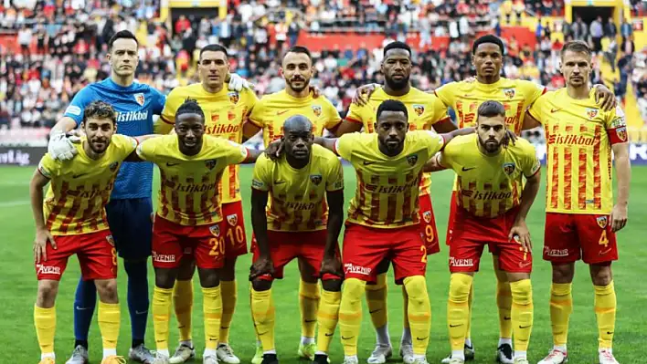 Kayserispor'un iç saha karnesi