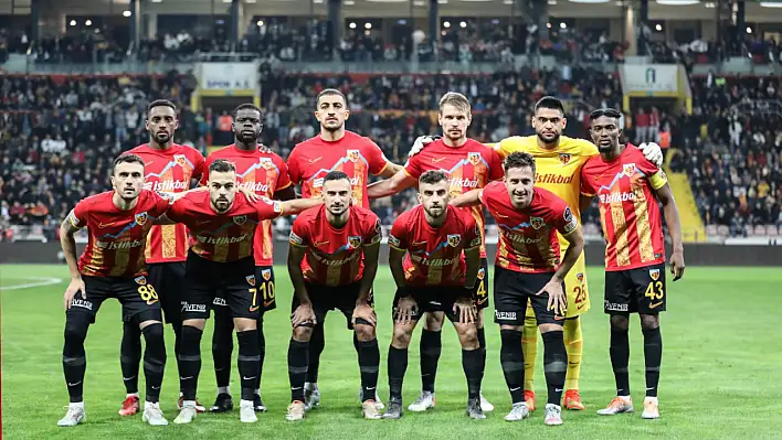 Kayserispor'un Kasımpaşa maç kadrosu belli oldu