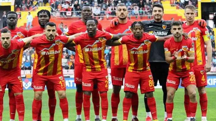 Kayserispor'un randevuları belli oldu!