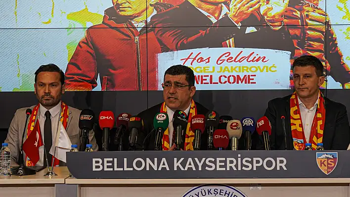 Kayserispor'un yeni hocası Sergej Jakirovic ilk kez konuştu: İlk antrenmandan itibaren...