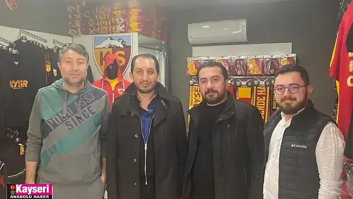 Kayserispor Vakfı Mütevelli Heyeti'nden KS Store'a Ziyaret