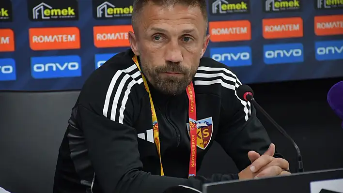 Kayserispor Yardımcı Antrenörü Igor Cagaji: Kalbimizle oynadık