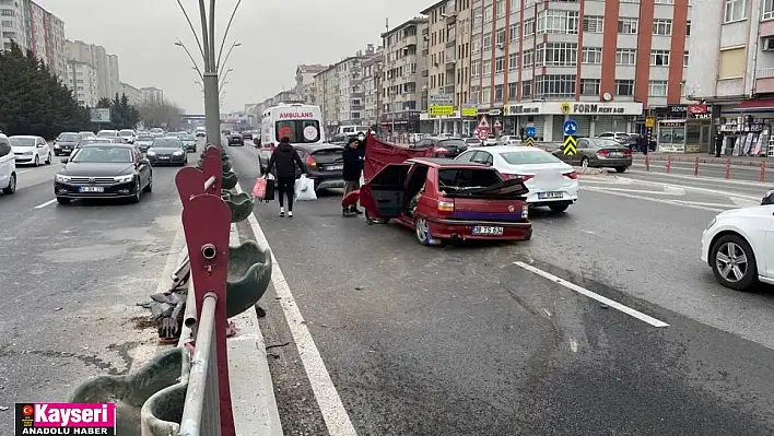 Kazadan hafif sıyrıklarla kurtuldular