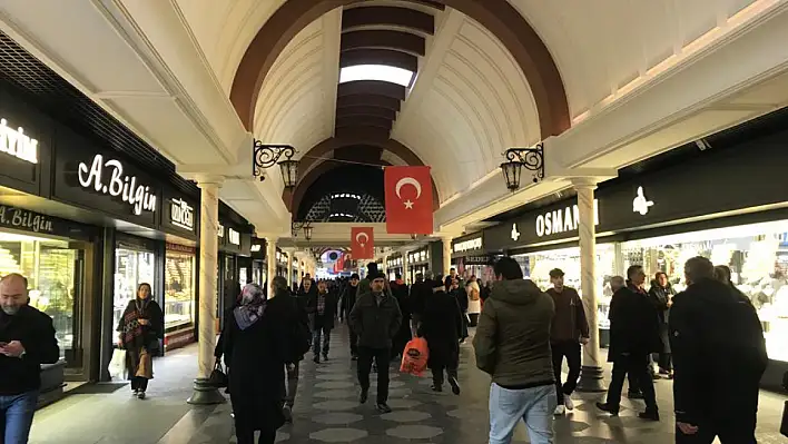 Kazancılar Çarşısı'nda dikkat çeken detay!