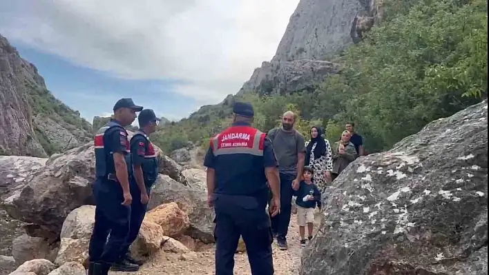 Kazankaya Kanyonu'nda sıkı denetim!