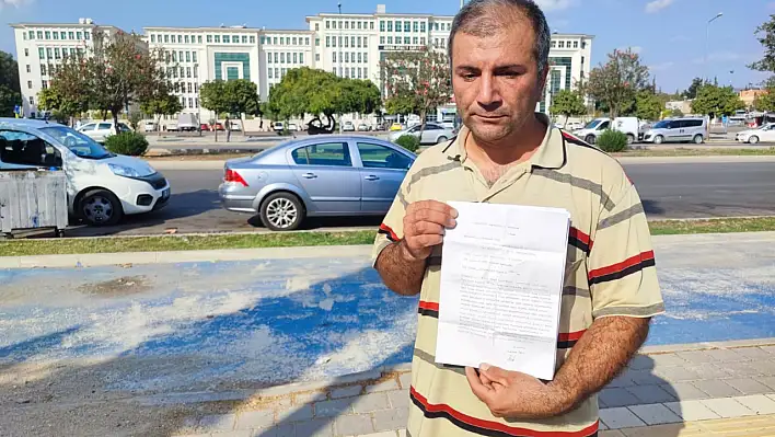 'Kenara çekilir misiniz' diyerek uyardı, darbedildi!