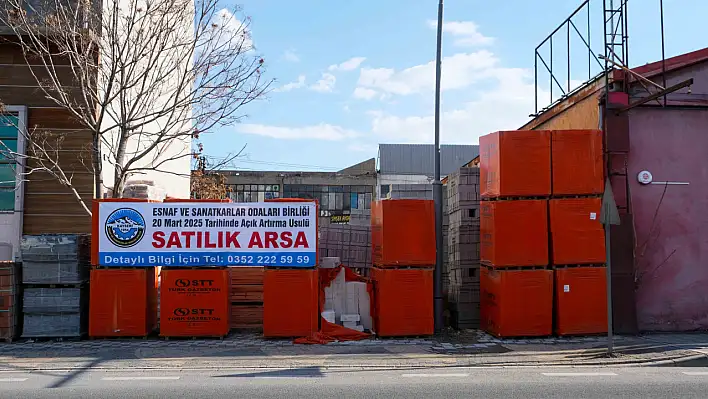 KESOB'dan arsa satışı!