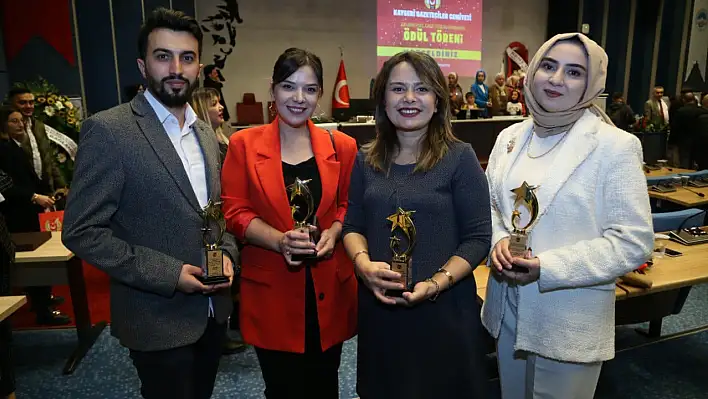 KGC medya yarışması ödül töreni yapıldı! Kayseri Anadolu Haber'e ödül yağmuru...