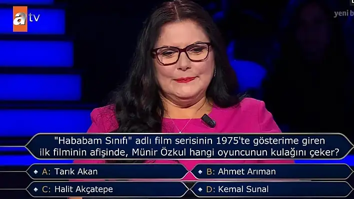 Kim Milyoner Olmak İster'e Kayserili yarışmacı damga vurdu!