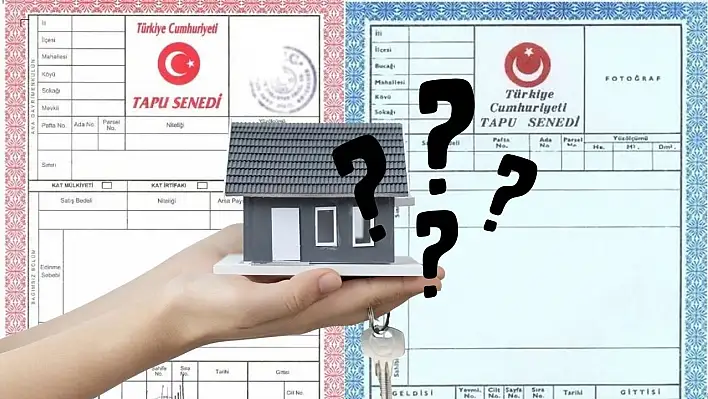 Kırmızı tapu mu, mavi tapu mu? Kayseri'de konut piyasasını karıştıran belge