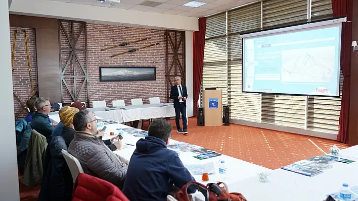 Kış turizminin gözdesi Erciyes'e yabancı basından yoğun ilgi!