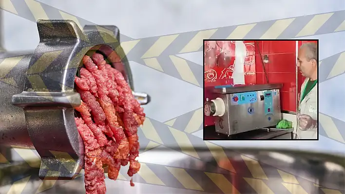 Kıyma makinesinde şaşkına çeviren düzeneği Bakanlık paylaştı!