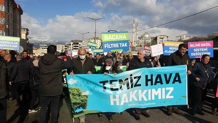 Kirli hava protestosu: 'Nefes almak işkenceye dönüştü'