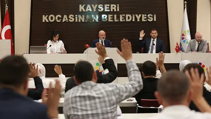 Kocasinan Belediyesi Ekim ayında 24 maddeyi karara bağladı!