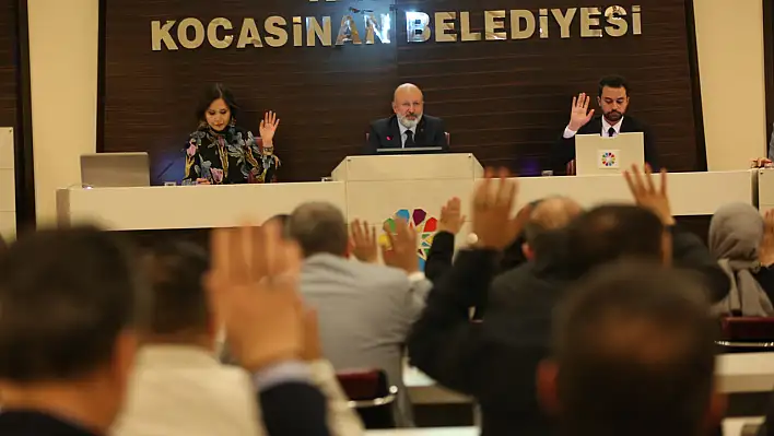 Kocasinan Belediyesi'nde meclis toplantısı