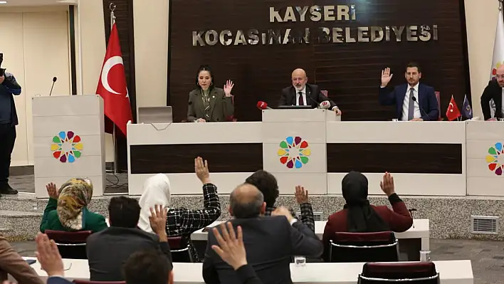 Kocasinan'da 13 madde görüşüldü!