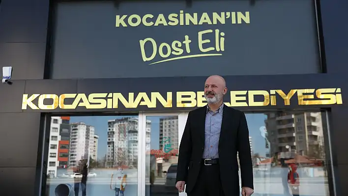 Kocasinan'da 'Dost mağaza' hizmet vermeye başladı