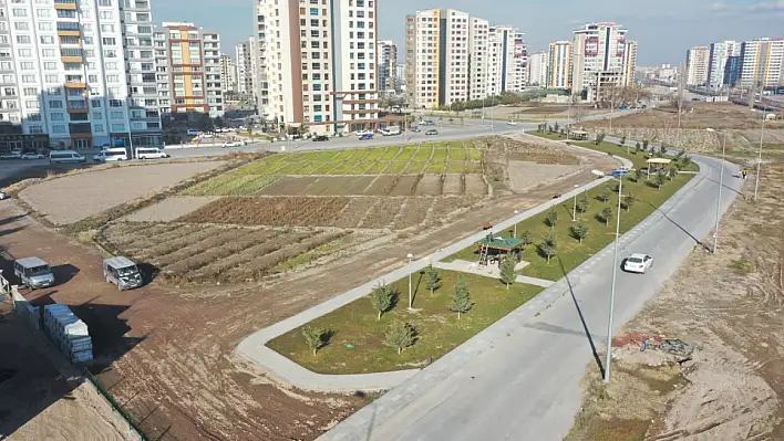 Kocasinan'da Yeşil Alan Rekoru Kırılıyor!