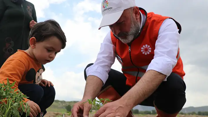 Kocasinan'dan tüm Türkiye'ye örnek tarım projesi!