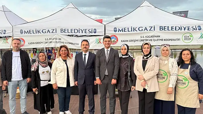 Kocasinan Kaymakamı Ermiş, kadın kooperatiflerini ziyaret etti!