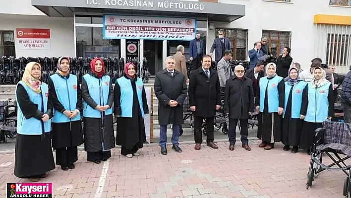 Kocasinan Müftülüğü 331 engelliyi sevindirdi