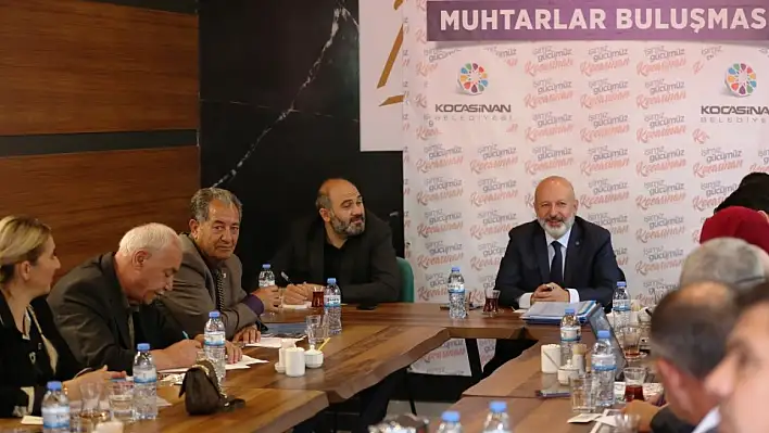 Çolakbayrakdar Kocasinanlı muhtarlarla