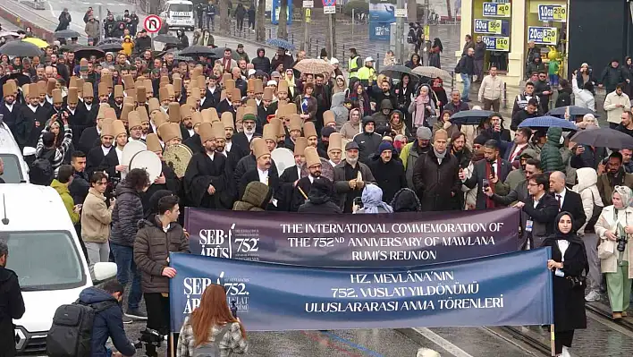 Mevlana'nın 752. vuslatı için Konya'da anma programı düzenlendi