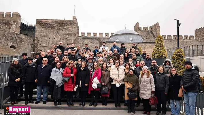 KTO, yargıtay üyelerine Kayseri tarihinin güzelliklerini tanıttı