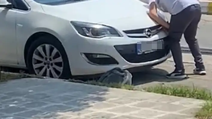 Madde bağımlısı kendinden geçti, o anlar kameralara yansıdı!