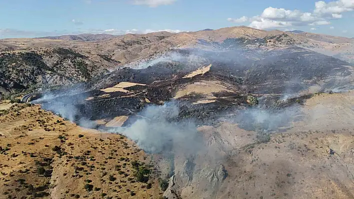 Sivas'taki yangın büyüdü