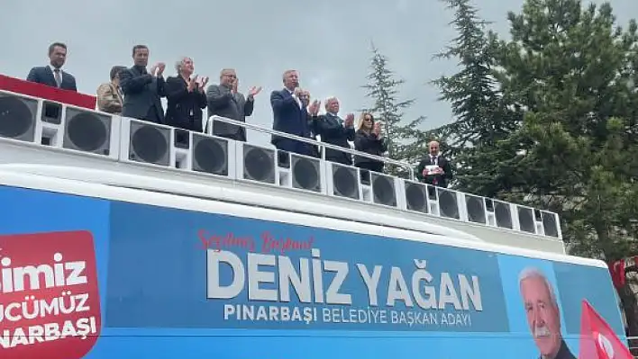 Mansur Yavaş'ın Kayseri mitingi olay oldu!