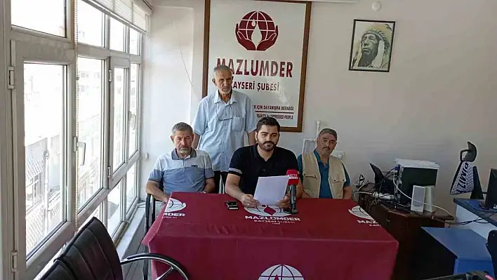 MAZLUMDER Taleplerini Sıraladı