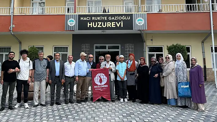 Mazlumder'den huzur evine anlamlı ziyaret