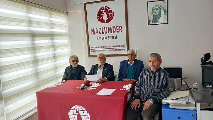 MAZLUMDER'den Tanju Özcan'a kınama mesajı!