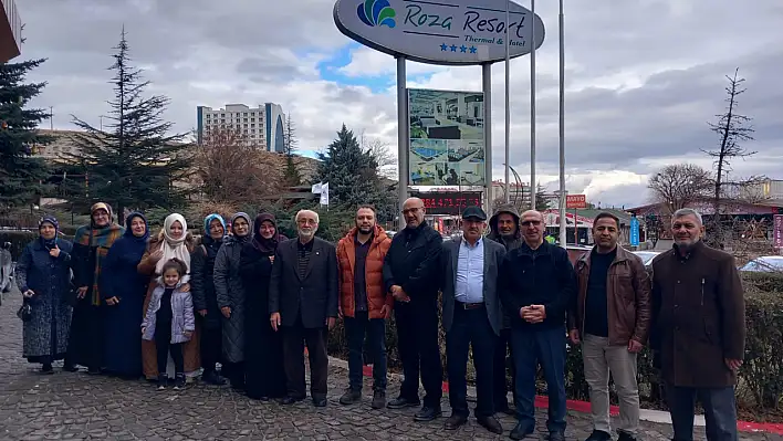 MAZLUMDER Kayseri üyeleri kaplıcada bir araya geldi