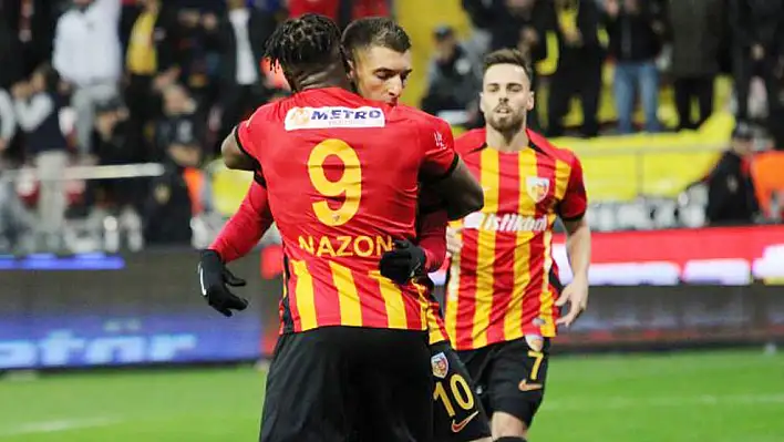 Bourabia ilk golünü attı, Kayserispor hayati 3 puanı kaptı