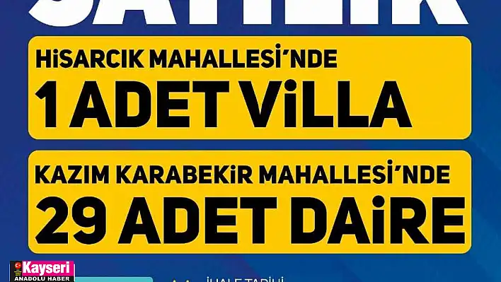 Palancıoğlu, '3+1 ve 2+1 dairelerimizi satışa çıkıyoruz'