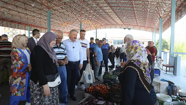 Melikgazi'de 3 tane var: Köy Pazarı nereye kuruluyor? Başkandan ziyaret...