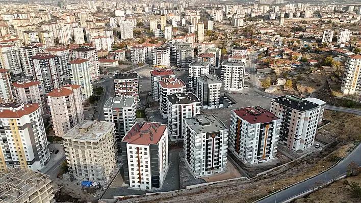 Melikgazi'de 8 bölgede kentsel dönüşüm hız kesmeden devam ediyor