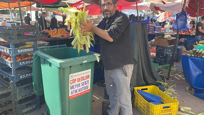 Melikgazi'de atıklar boşa gitmiyor!