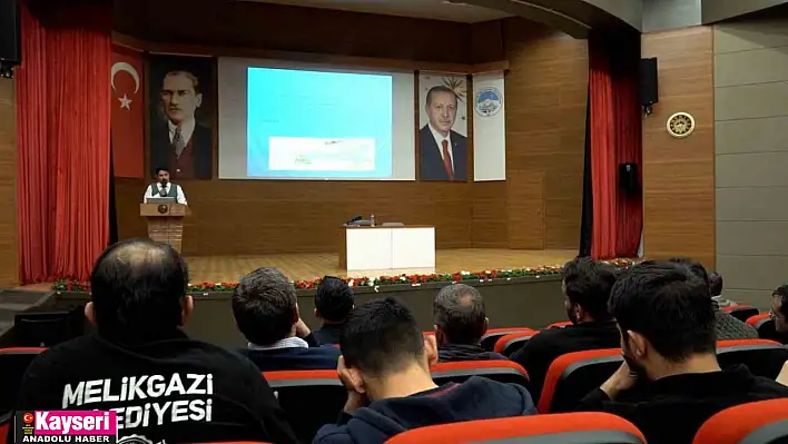 Melikgazi Belediye personellerine eğitim verildi