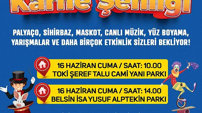 Palancıoğlu çocukları karne şenliğine davet etti