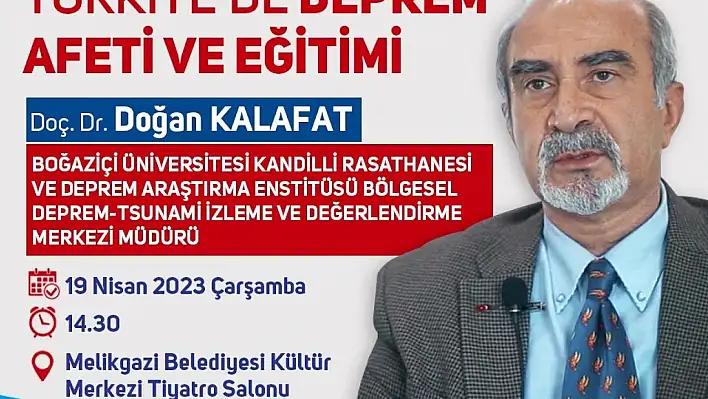 Melikgazi'de deprem seminerleri tüm hızıyla sürüyor